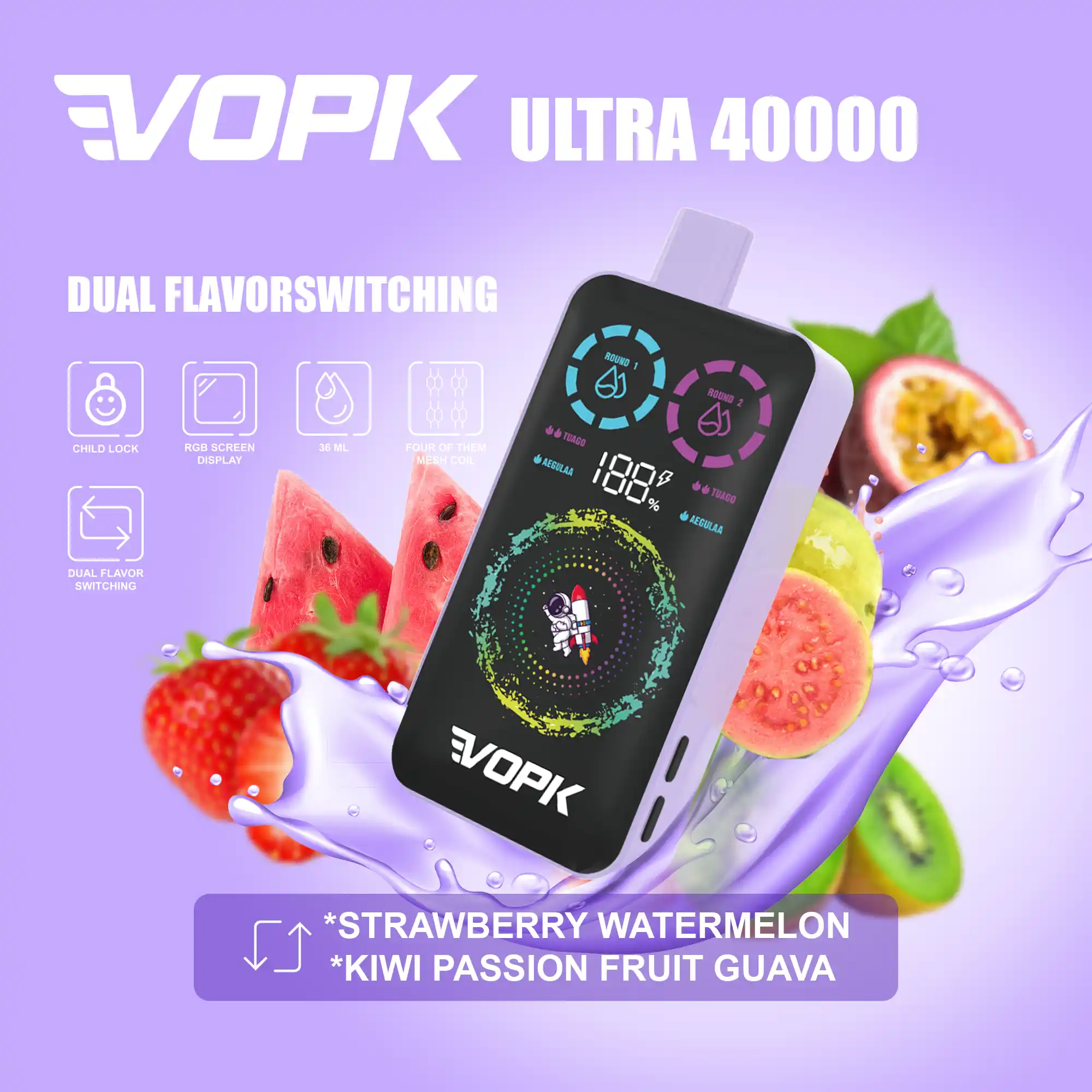 VOPK ULTRA 40000 puffs Disposable Vape
