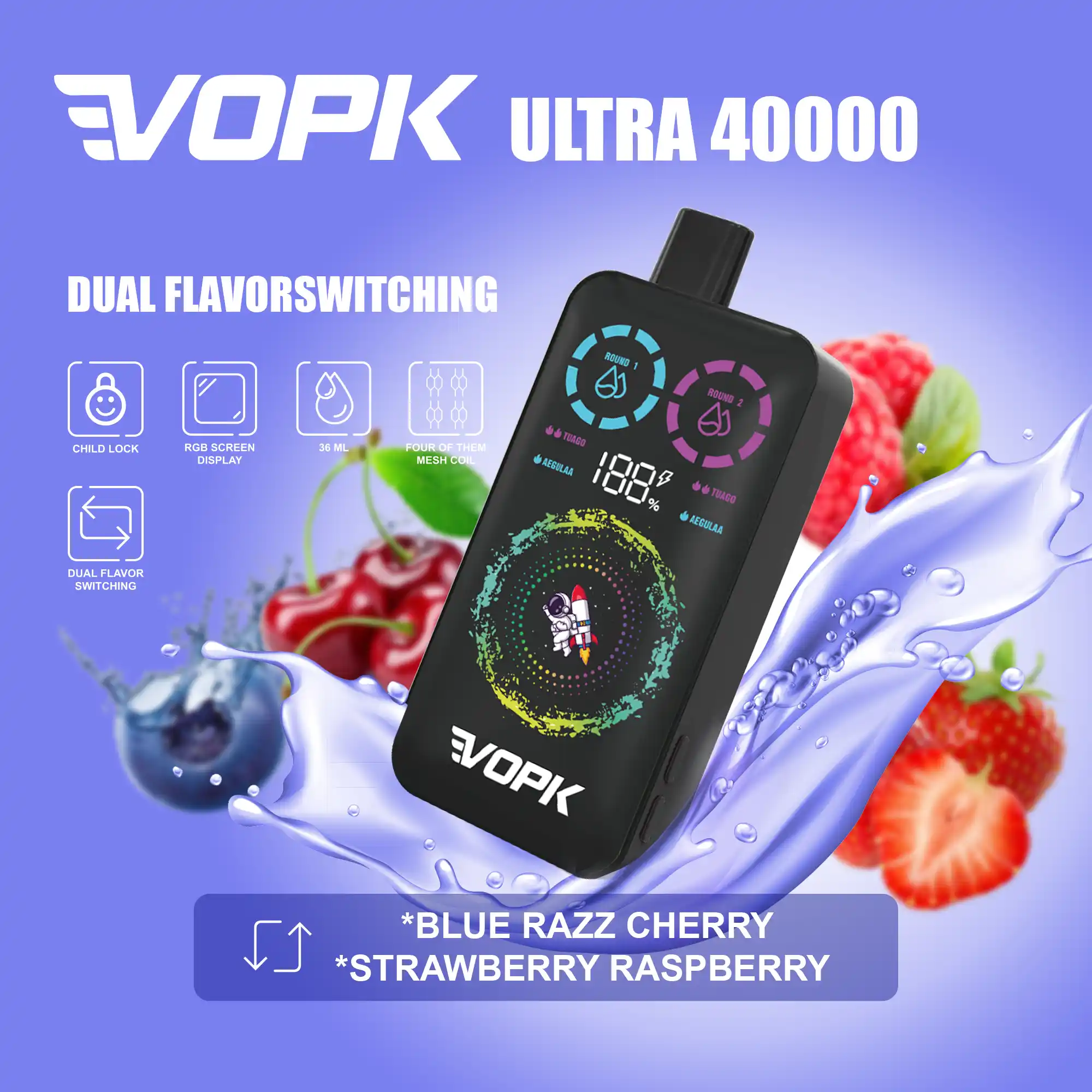 VOPK ULTRA 40000 puffs Disposable Vape