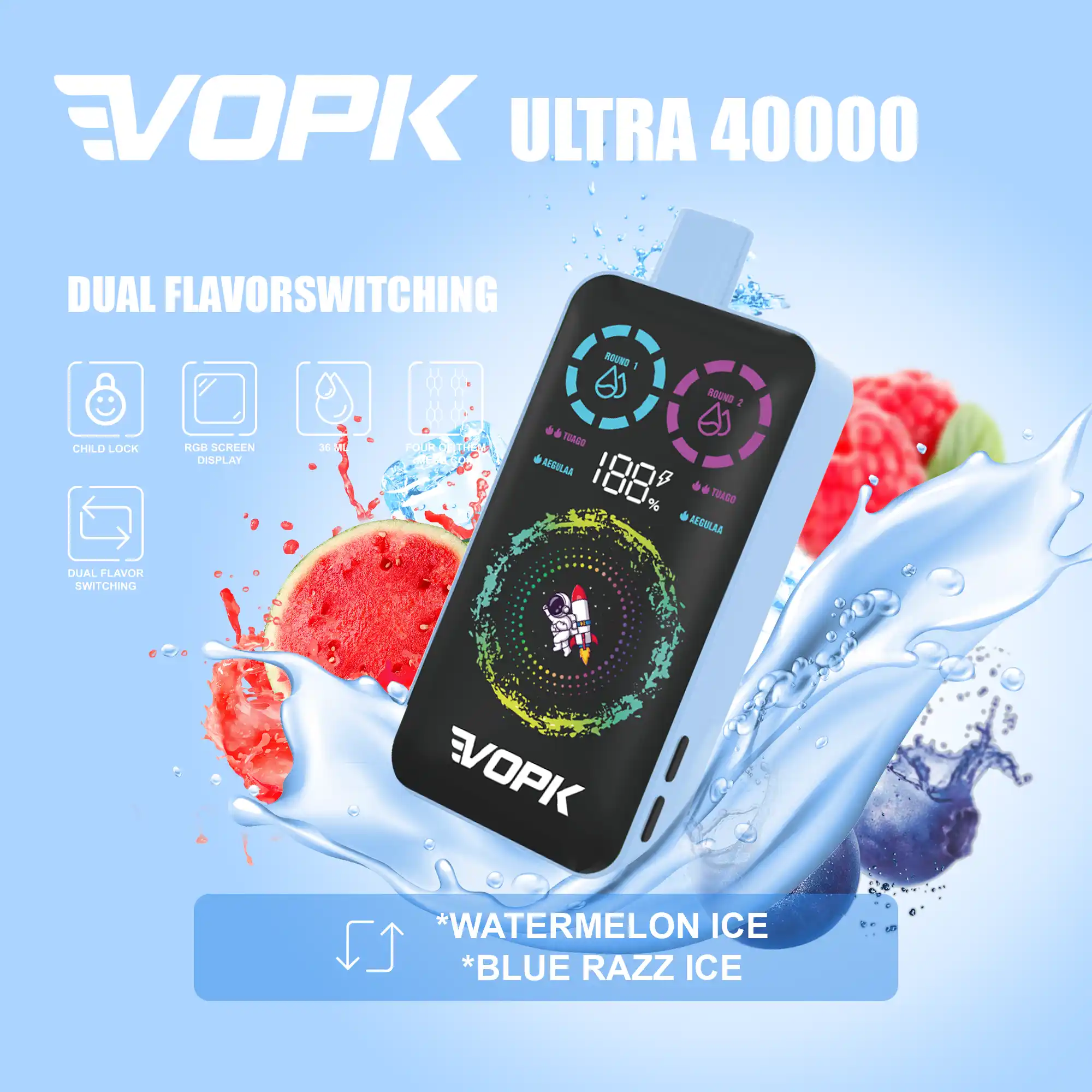 VOPK ULTRA 40000 puffs Disposable Vape