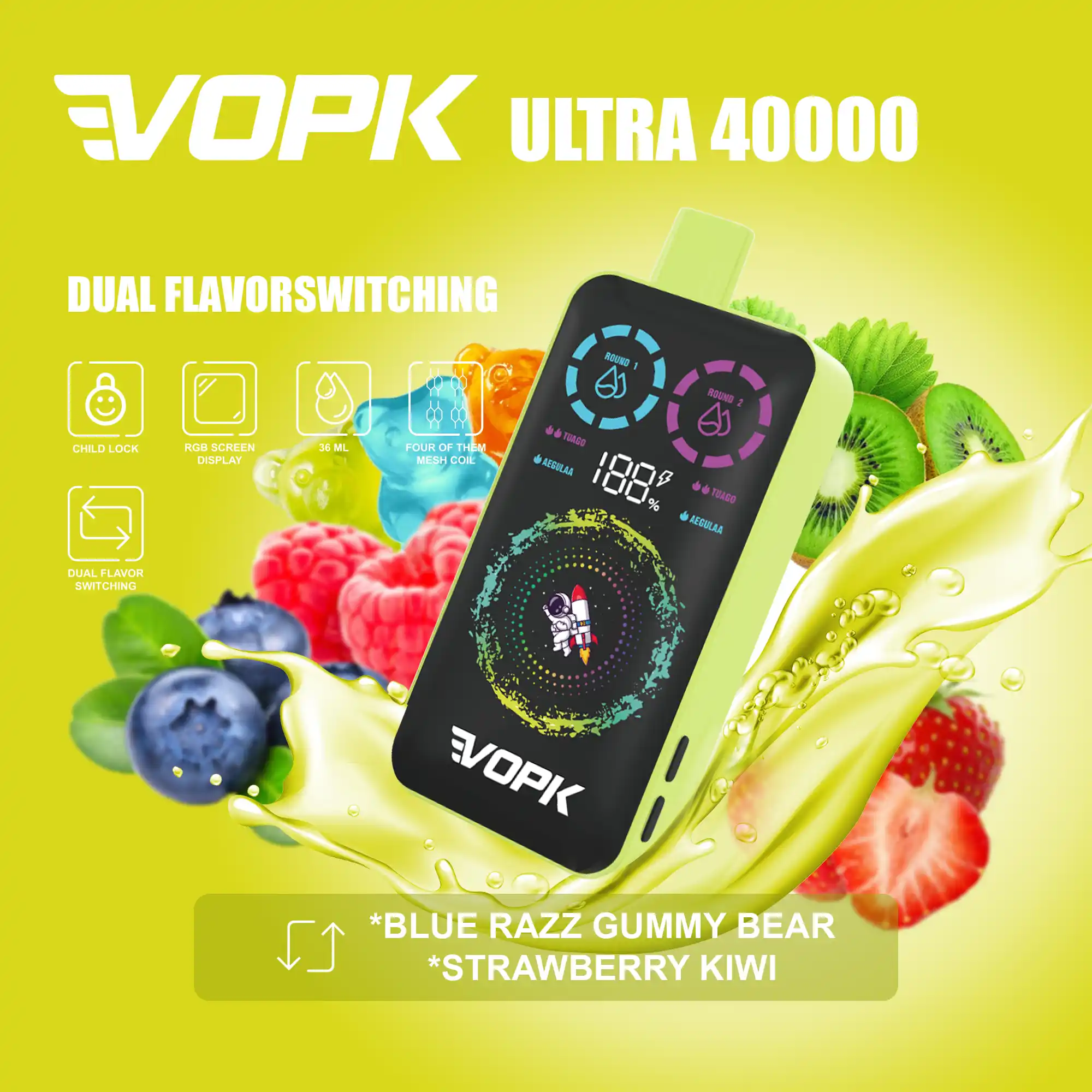VOPK ULTRA 40000 puffs Disposable Vape