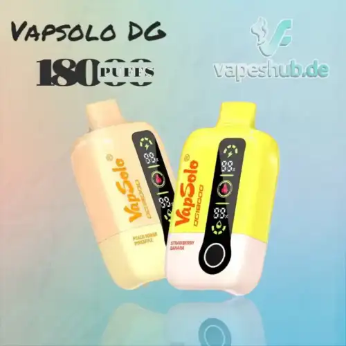 Vapsolo DG 18000 Puffs Einweg Vape