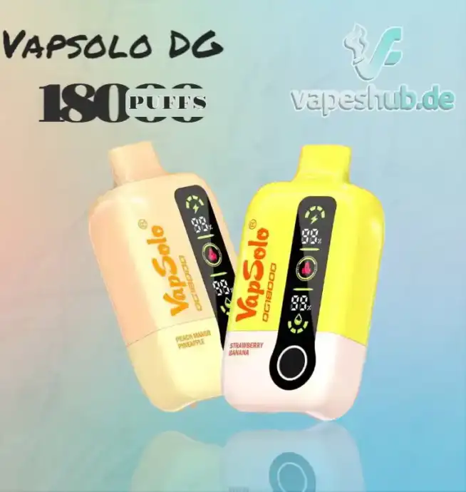 Vapsolo DG 18000 Puffs Einweg Vape