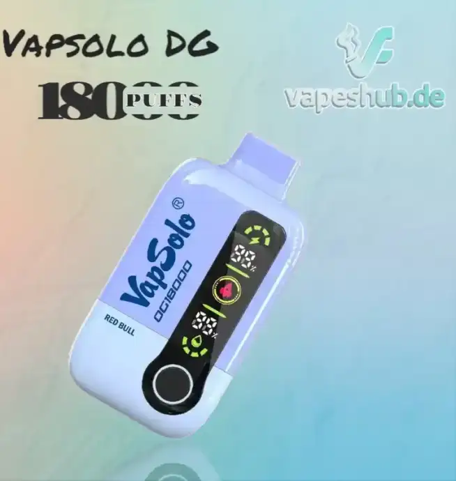 Vapsolo DG 18000 Puffs Einweg Vape