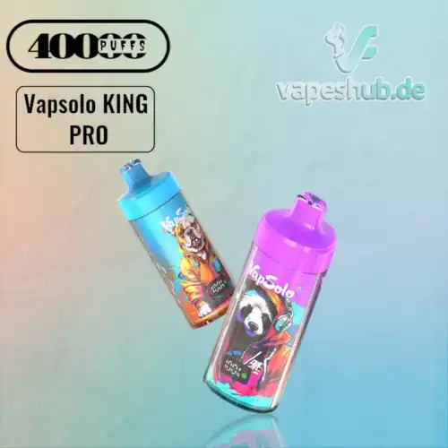 Vapsolo KING PRO 40000 Puffs – Ultimative Leistung und Geschmack in einem Einweg-Vape (1)