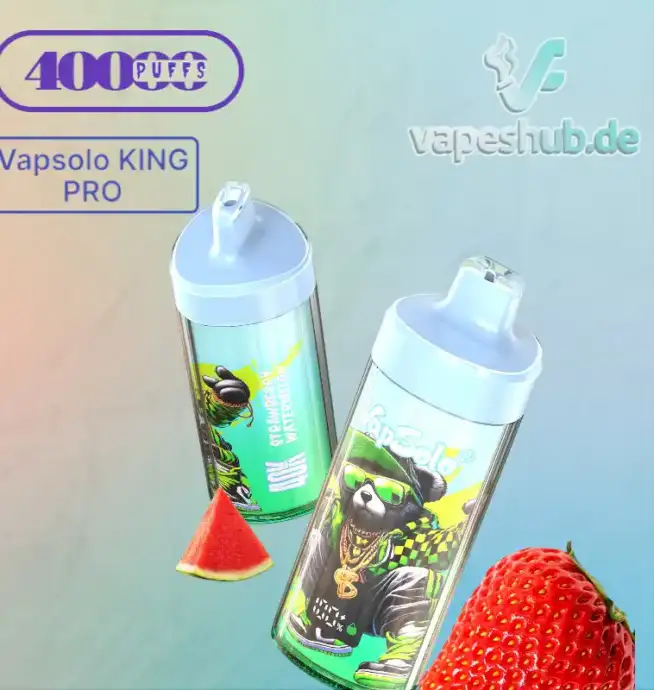 Vapsolo KING PRO 40000 Puffs – Ultimative Leistung und Geschmack in einem Einweg-Vape