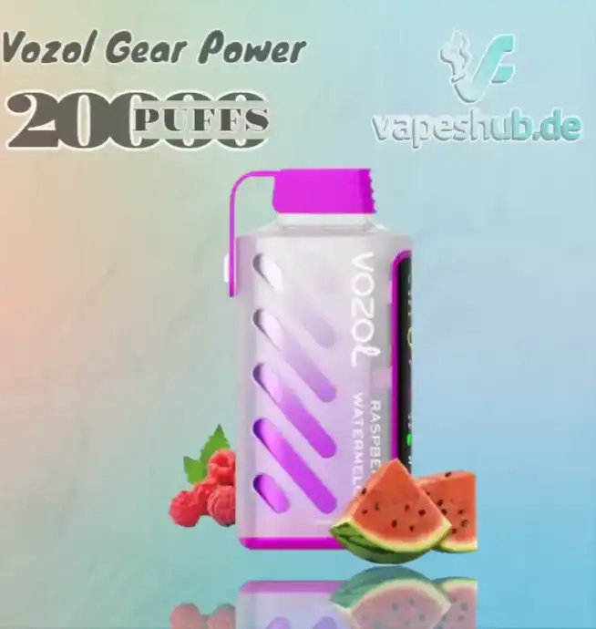 Vozol Gear Power 20000 Puffs – Einweg-Vape mit Maximaler Leistung und Langlebigkeit