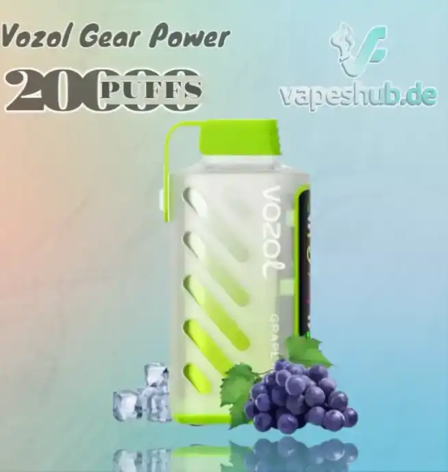Vozol Gear Power 20000 Puffs – Einweg-Vape mit Maximaler Leistung und Langlebigkeit