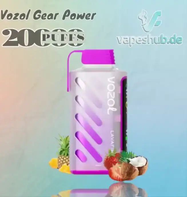 Vozol Gear Power 20000 Puffs – Einweg-Vape mit Maximaler Leistung und Langlebigkeit