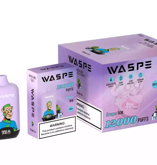 WASPE 12000 PUFFS Digital Box Disposable Vape