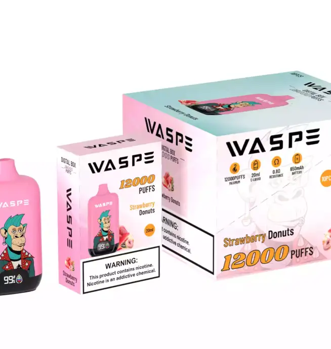 WASPE 12000 PUFFS Digital Box Disposable Vape