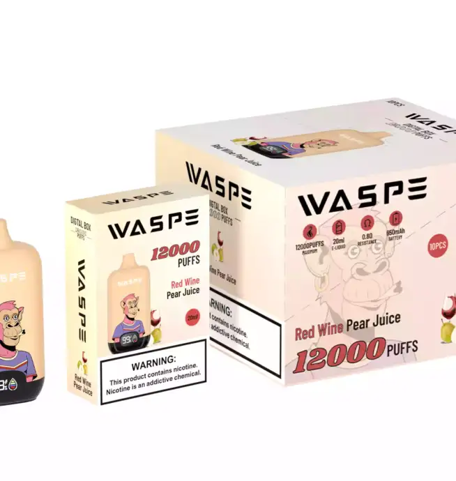 WASPE 12000 PUFFS Digital Box Disposable Vape