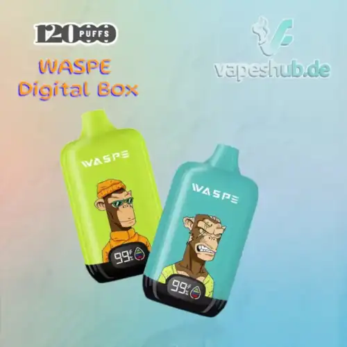 WASPE 12000 PUFFS Digital Box Disposable Vape