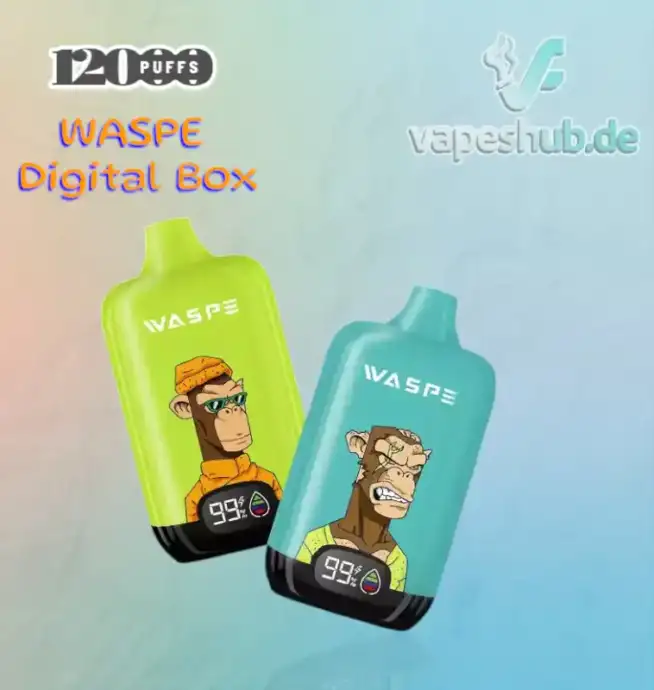 WASPE 12000 PUFFS Digital Box Disposable Vape