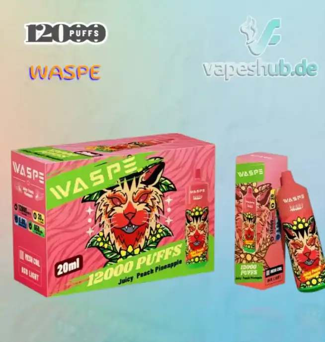 WASPE 12000 PUFFS Disposable Vape Ihr ultimatives