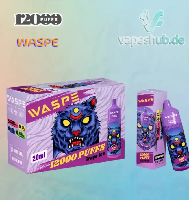 WASPE 12000 PUFFS Disposable Vape Ihr ultimatives