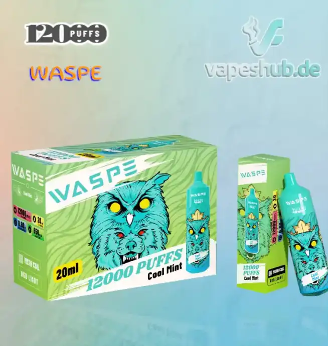 WASPE 12000 PUFFS Disposable Vape Ihr ultimatives