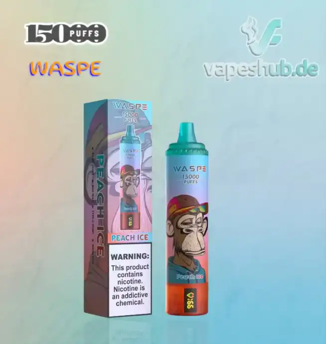 WASPE 15000 PUFFS Disposable VapeWASPE 15000 PUFFS Disposable Vape