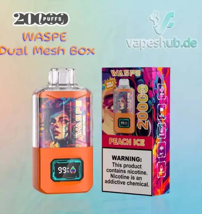 WASPE 20000 PUFFS Dual Mesh Box Disposable Vape