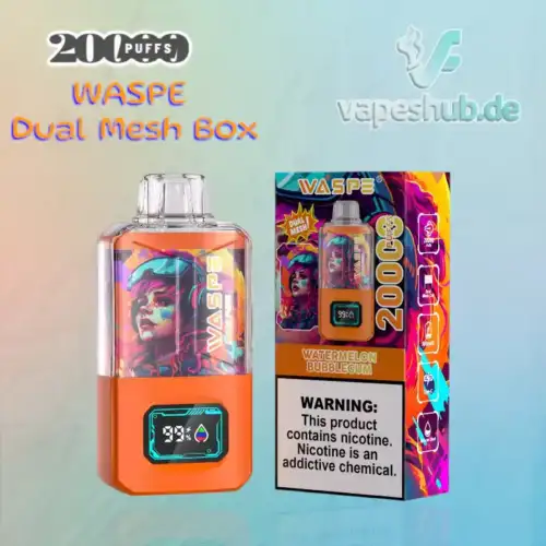 WASPE 20000 PUFFS Dual Mesh Box Disposable Vape