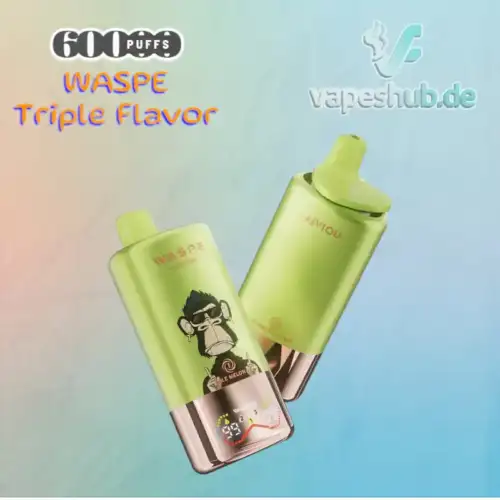 WASPE 60000 PUFFS Triple Flavor Disposable Vape