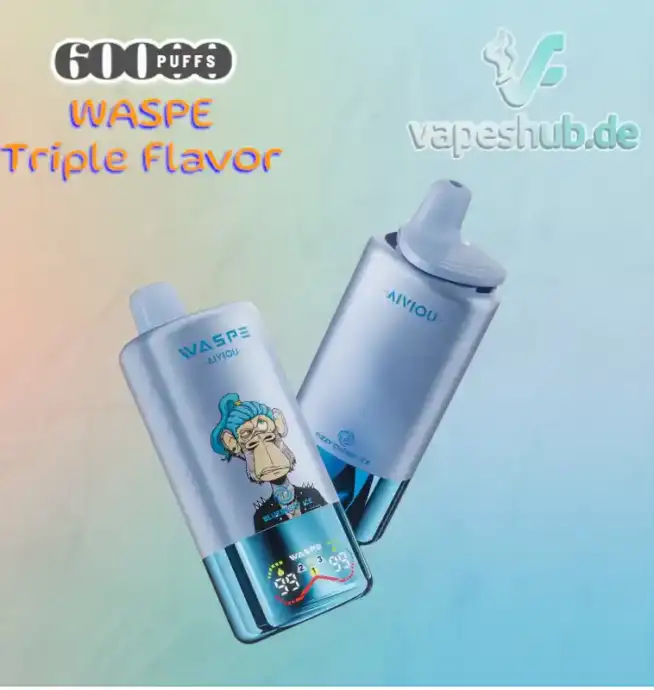 WASPE 60000 PUFFS Triple Flavor Disposable Vape