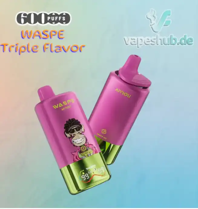 WASPE 60000 PUFFS Triple Flavor Disposable Vape