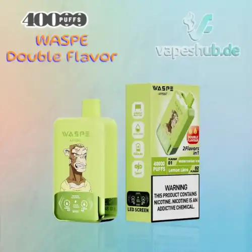 WASPE Double Flavor 40000 Puffs Disposable Vape