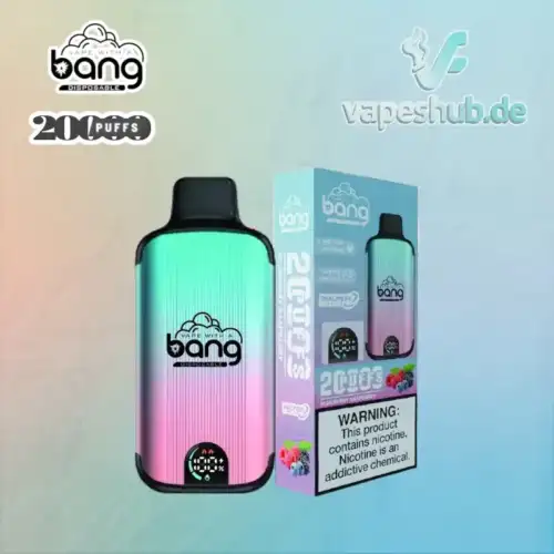 Bang 20000 Puffs Disposable Vape mit 28 ml Liquid