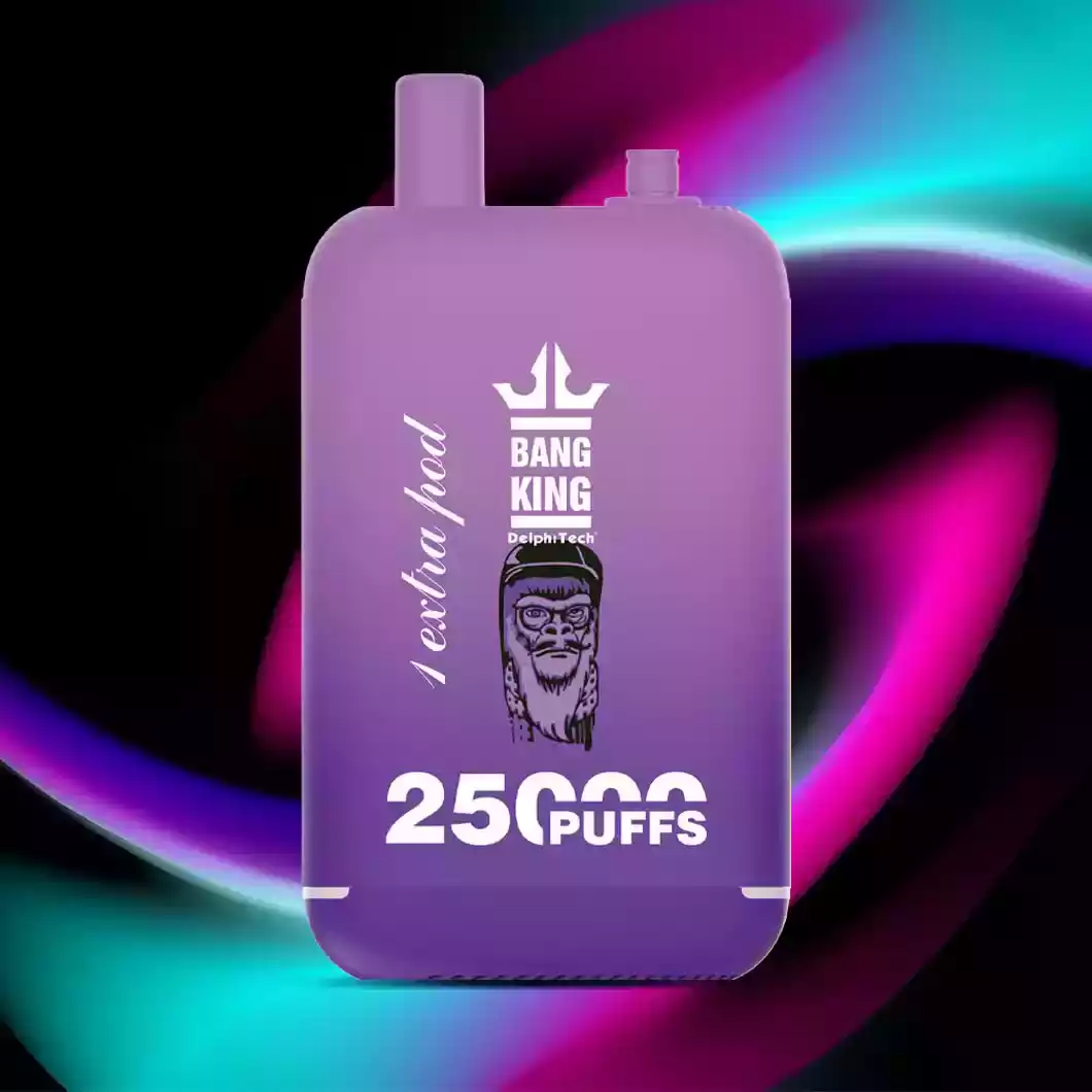 Bang King 25000 Puffs Disposable Vape bietet 4 ml Liquid