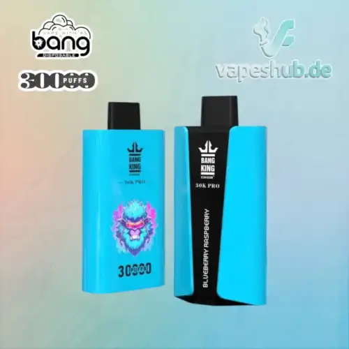 Bang King 30000 Pro Puffs Disposable Vape bietet 36 ml Liquid