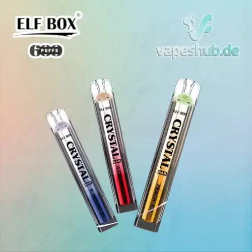 ELF BOX CRYSTAL BAR 600 Puffs Disposable Vape