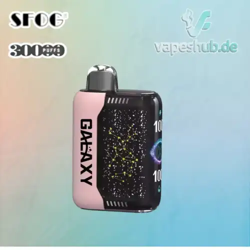 Sfog Galaxy Bar 30000 Puffs Disposable Vape mit Dual Mesh Coil 28 ml Liquid