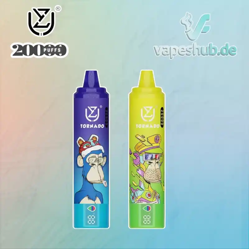 UZY Tornado 20000 Puffs Disposable Vape mit 28 ml Liquid