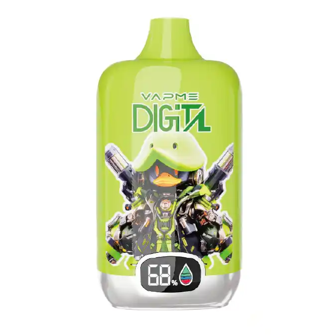 VAPME Digital 12000 Puffs Disposable Vape mit 20 ml Liquid