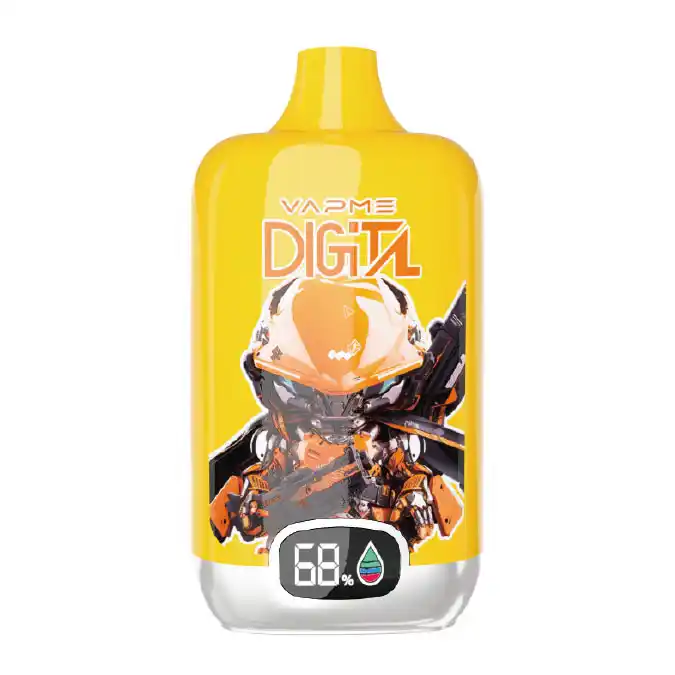 VAPME Digital 12000 Puffs Disposable Vape mit 20 ml Liquid
