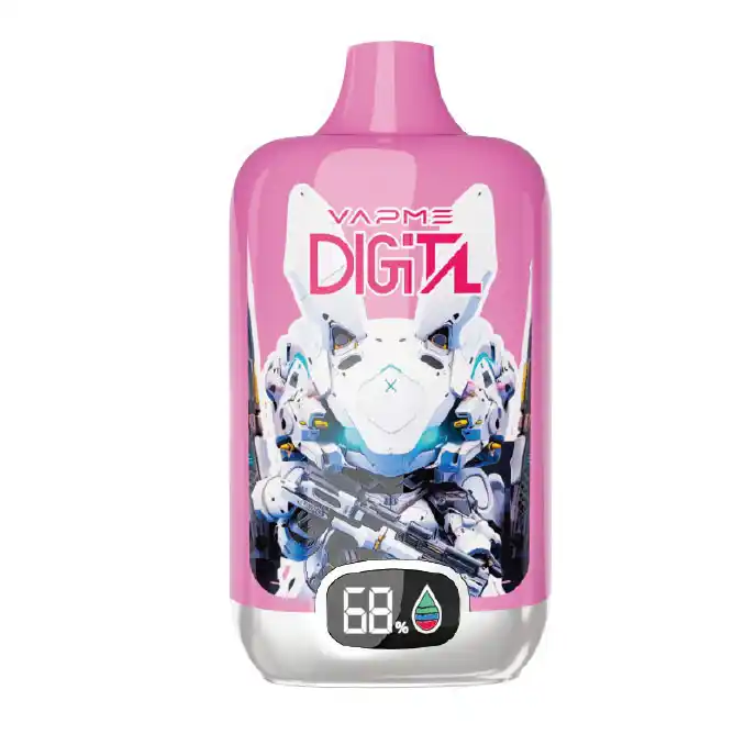 VAPME Digital 12000 Puffs Disposable Vape mit 20 ml Liquid