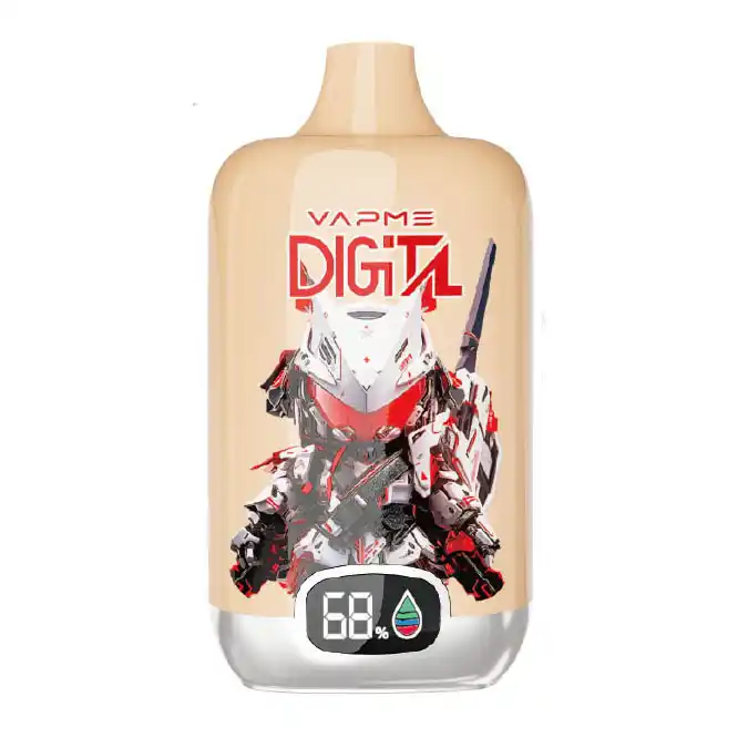 VAPME Digital 12000 Puffs Disposable Vape mit 20 ml Liquid