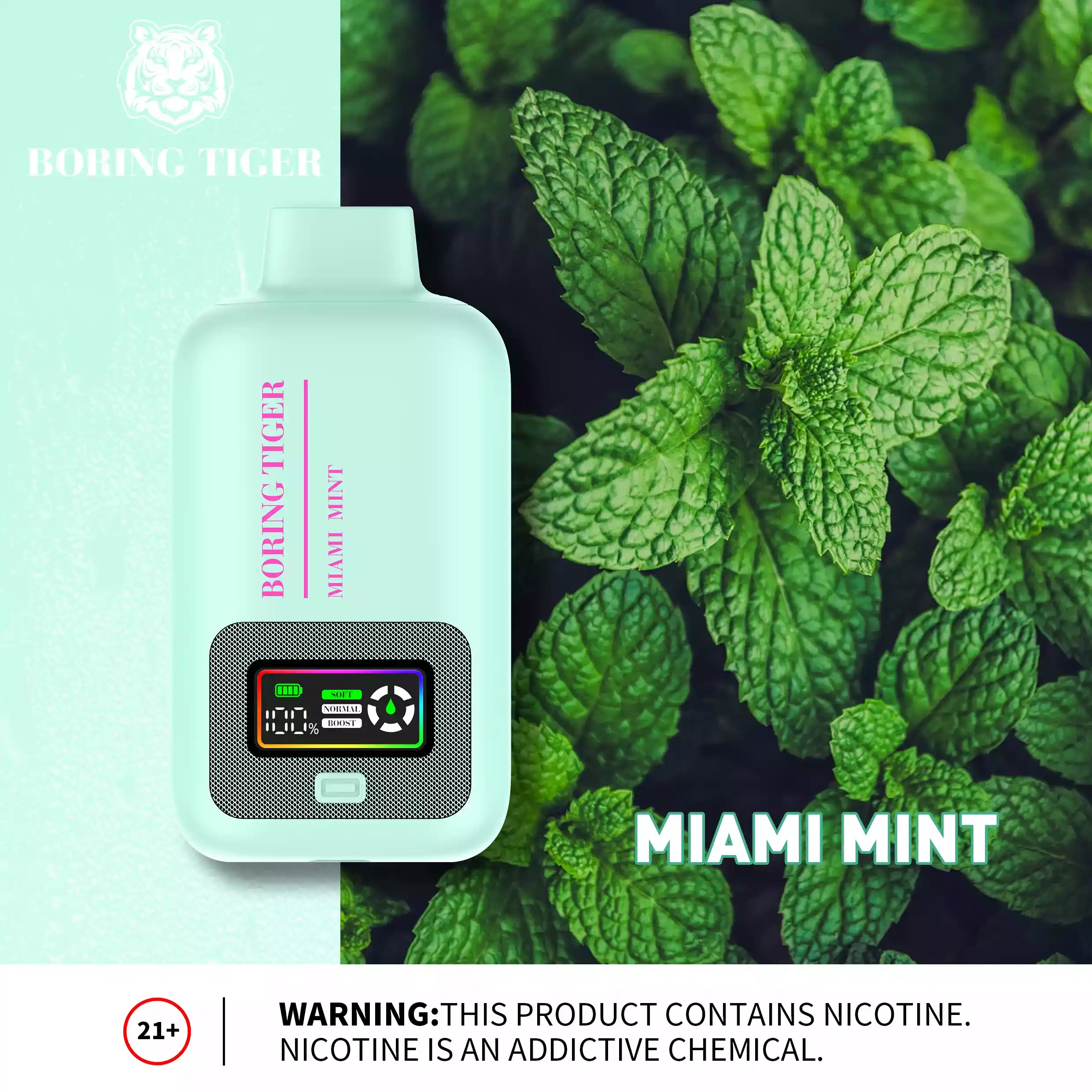 VASY Boring Tiger 25000 Puffs Disposable Vapes