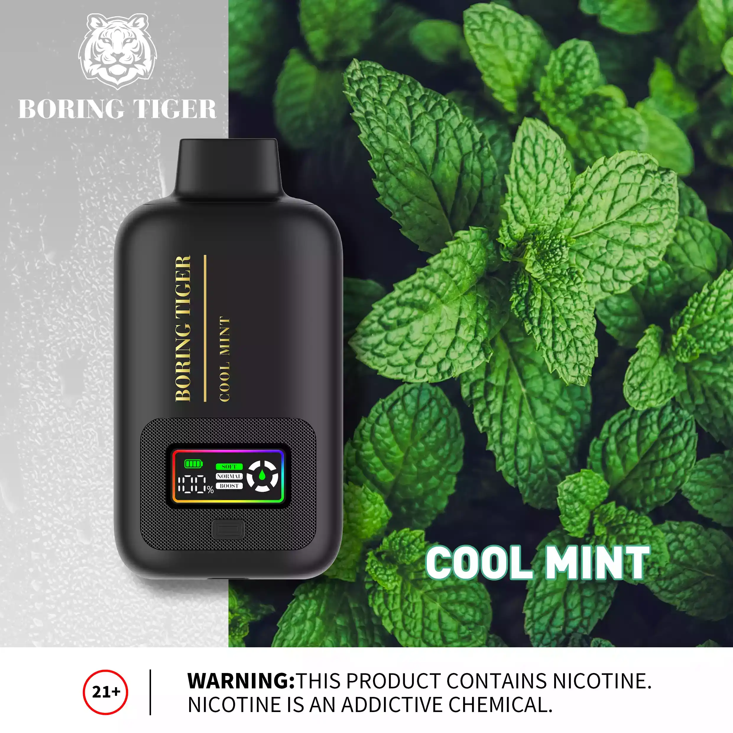 VASY Boring Tiger 25000 Puffs Disposable Vapes