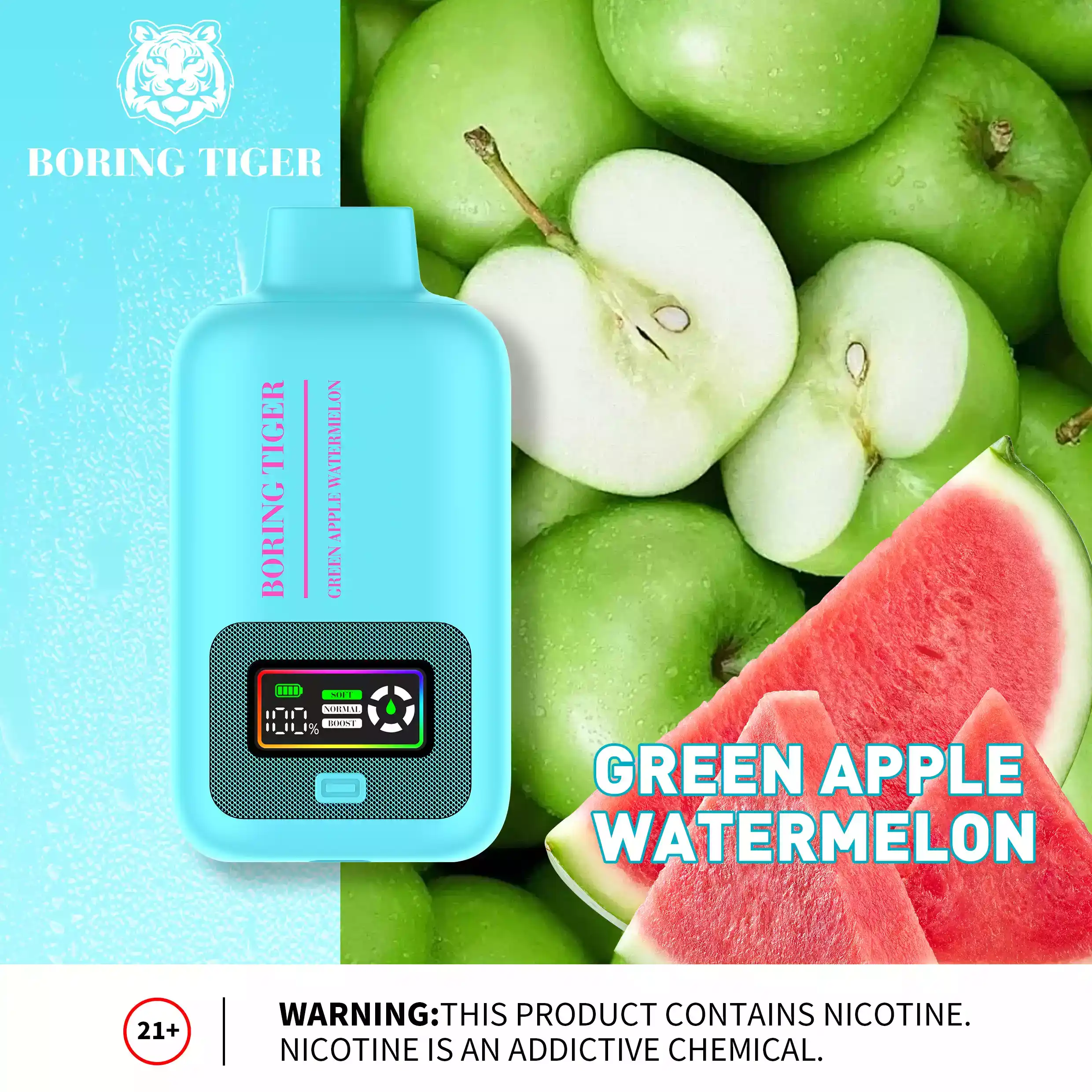 VASY Boring Tiger 25000 Puffs Disposable Vapes